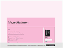 Tablet Screenshot of meganmathsson.blogg.se