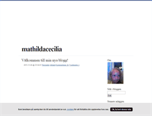 Tablet Screenshot of mathildacecilia.blogg.se