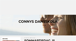 Desktop Screenshot of connysdansskola.blogg.se