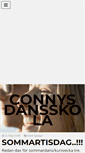 Mobile Screenshot of connysdansskola.blogg.se
