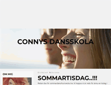 Tablet Screenshot of connysdansskola.blogg.se
