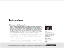 Tablet Screenshot of helennielsen.blogg.se