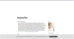 Desktop Screenshot of hejmarika.blogg.se