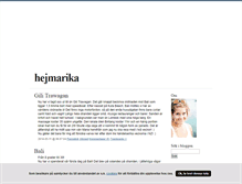 Tablet Screenshot of hejmarika.blogg.se