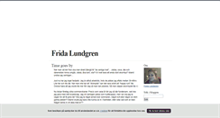 Desktop Screenshot of fredalundgren.blogg.se