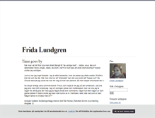 Tablet Screenshot of fredalundgren.blogg.se