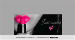 Desktop Screenshot of justmakeup.blogg.se