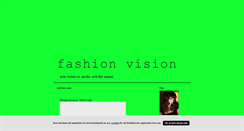 Desktop Screenshot of fashionvision.blogg.se