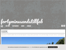 Tablet Screenshot of fortyminusandstillfab.blogg.se