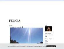 Tablet Screenshot of feliciafeliciaa.blogg.se