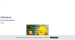 Desktop Screenshot of malladelicious.blogg.se