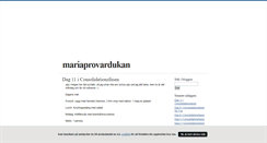 Desktop Screenshot of mariaprovardukan.blogg.se