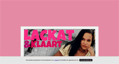 Desktop Screenshot of lackatochklaart.blogg.se