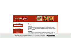 Desktop Screenshot of lonaprojekt.blogg.se