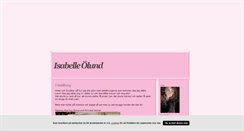 Desktop Screenshot of isabelleolund.blogg.se