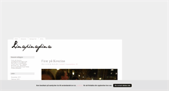 Desktop Screenshot of linapinafina.blogg.se