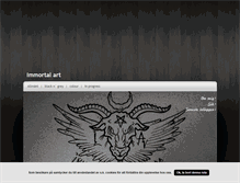 Tablet Screenshot of immortalart.blogg.se
