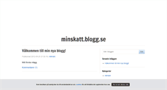 Desktop Screenshot of minskatt.blogg.se