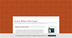 Desktop Screenshot of jennybakar.blogg.se