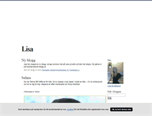 Tablet Screenshot of lisarvidsson.blogg.se