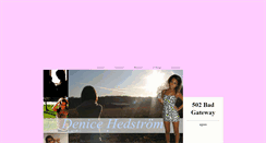 Desktop Screenshot of denicehedstrom.blogg.se