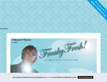 Tablet Screenshot of freakyfresh.blogg.se
