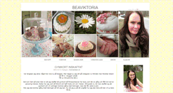 Desktop Screenshot of beaviktoria.blogg.se