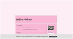 Desktop Screenshot of helenenellmer.blogg.se