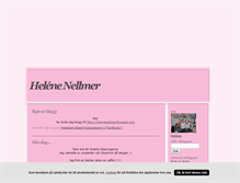 Tablet Screenshot of helenenellmer.blogg.se