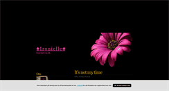 Desktop Screenshot of ironielle.blogg.se