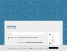 Tablet Screenshot of mieden.blogg.se