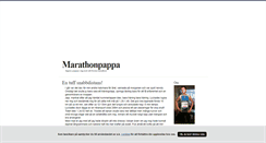 Desktop Screenshot of marathonpappa.blogg.se