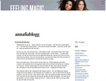 Tablet Screenshot of annafiablogg.blogg.se