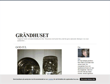 Tablet Screenshot of grandhuset.blogg.se