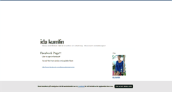 Desktop Screenshot of idakumlin.blogg.se