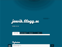 Tablet Screenshot of jorvik.blogg.se