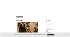 Desktop Screenshot of litenvit.blogg.se