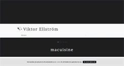Desktop Screenshot of macuisine.blogg.se