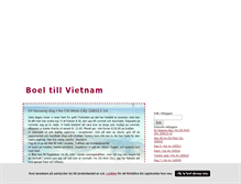 Tablet Screenshot of boeltillvietnam.blogg.se