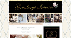 Desktop Screenshot of gronbergsinterior.blogg.se