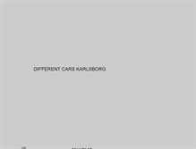 Tablet Screenshot of differentcars.blogg.se