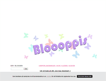 Tablet Screenshot of bloooppis.blogg.se