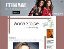 Tablet Screenshot of annastolpe.blogg.se