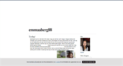 Desktop Screenshot of emmaaberg88.blogg.se