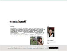 Tablet Screenshot of emmaaberg88.blogg.se