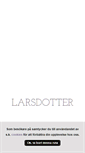 Mobile Screenshot of larsdotter.blogg.se