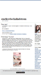 Mobile Screenshot of emelierebeckalindstrom.blogg.se