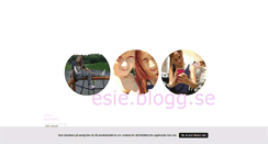 Desktop Screenshot of esie.blogg.se