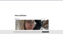 Desktop Screenshot of moacarlssons.blogg.se