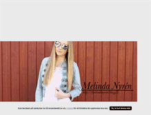 Tablet Screenshot of melindanyren.blogg.se